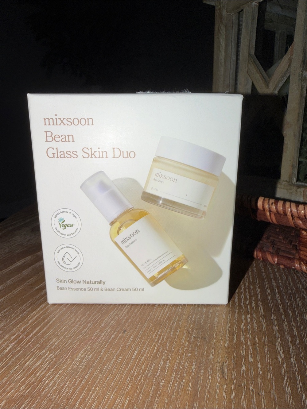 mixsoon Bean Glass Skin Duo - Cream & Essence RV:$63! VIRAL!